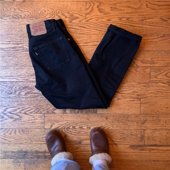 TRUE BLACK VINTAGE LEVIS - Picture 1 of 1